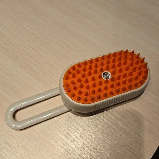 Steamy Pet Grooming Brush