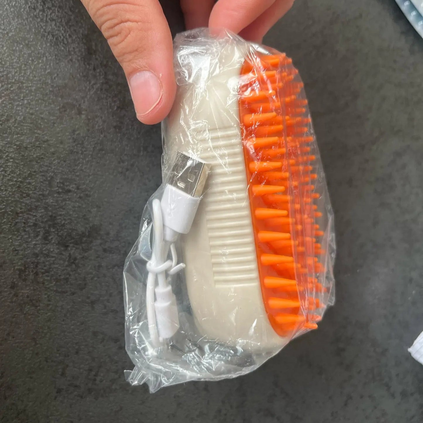 Steamy Pet Grooming Brush