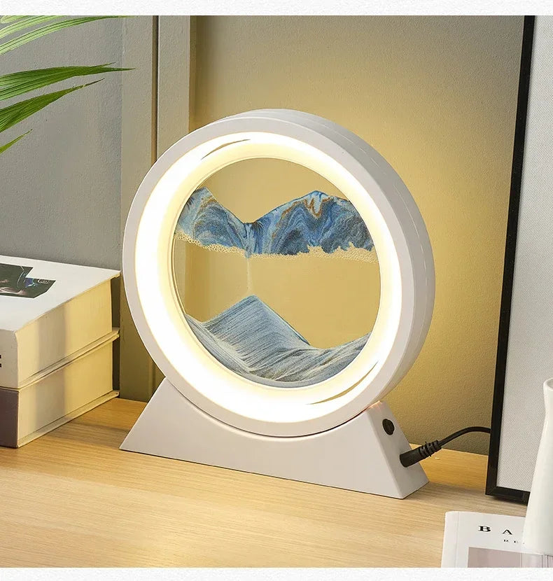 Moving Sand Art Lamp