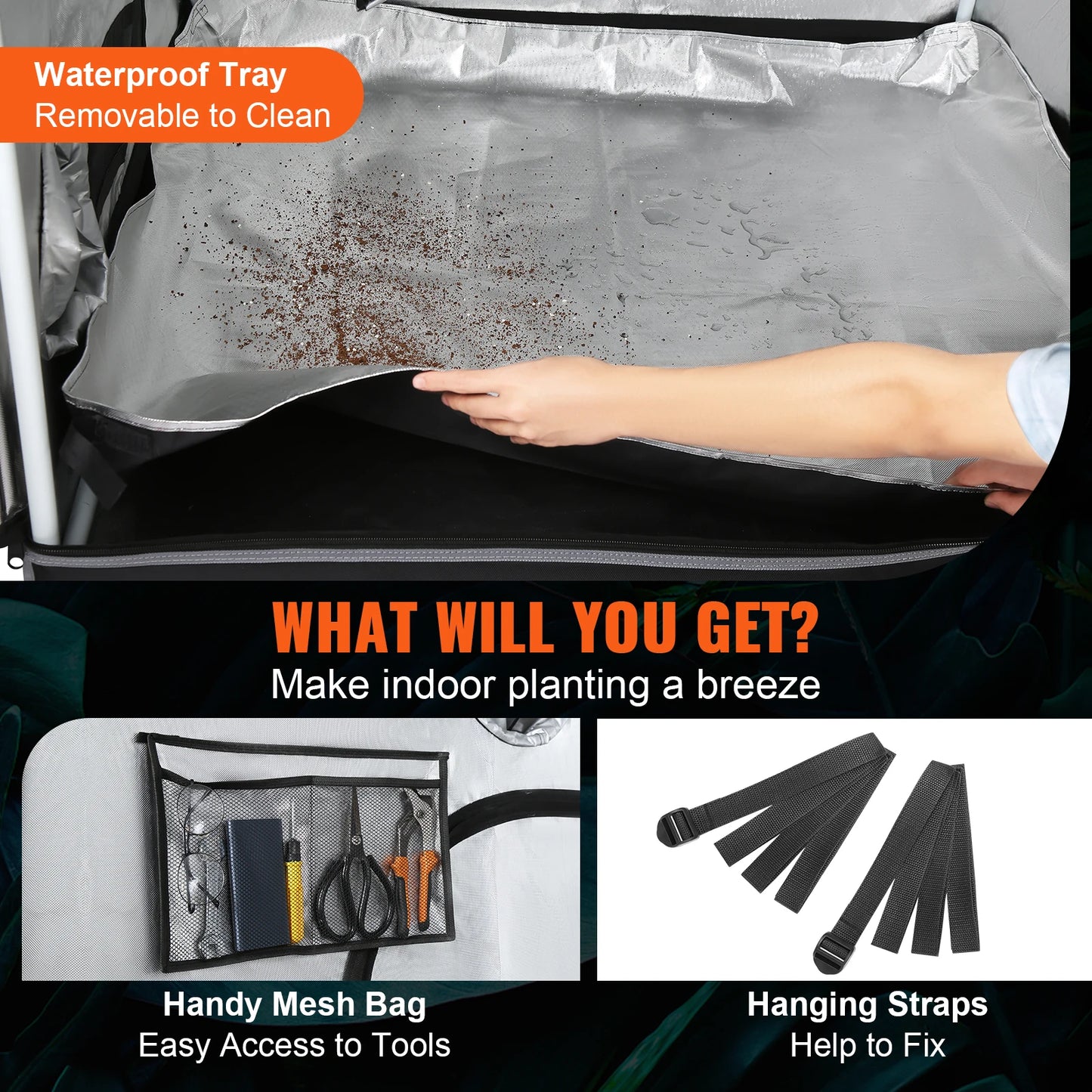 5x5 Reinforced Grow Tent