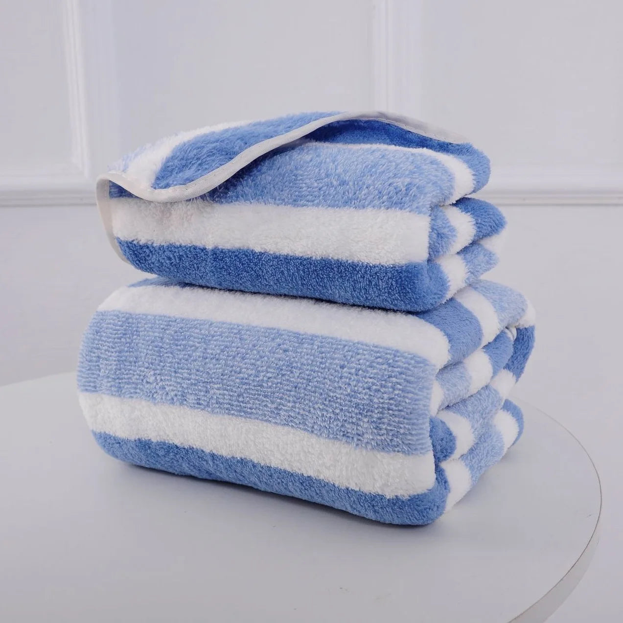 Luxury Soft Striped Towels