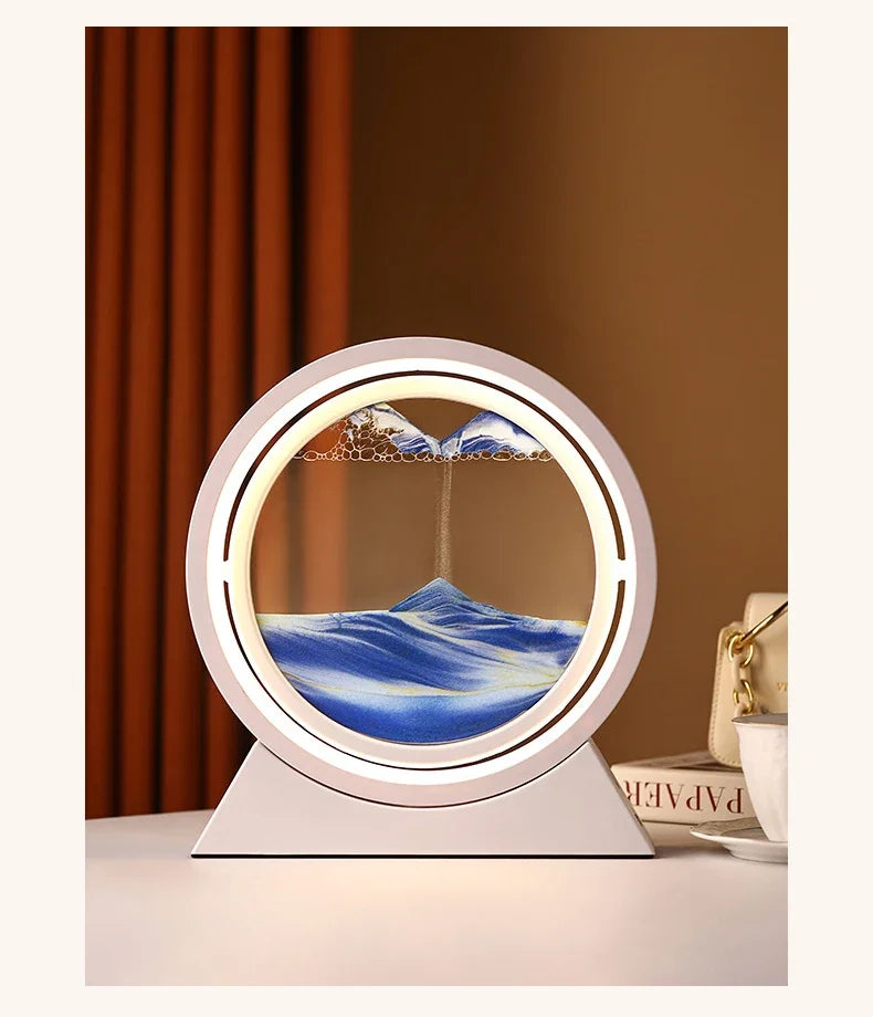 Moving Sand Art Lamp