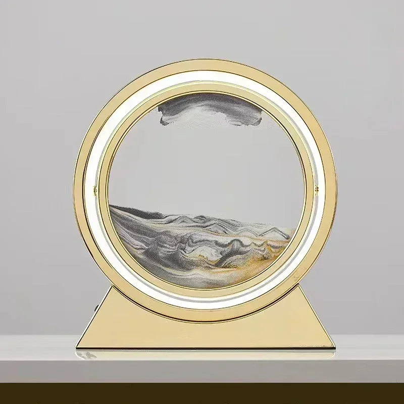 Moving Sand Art Lamp