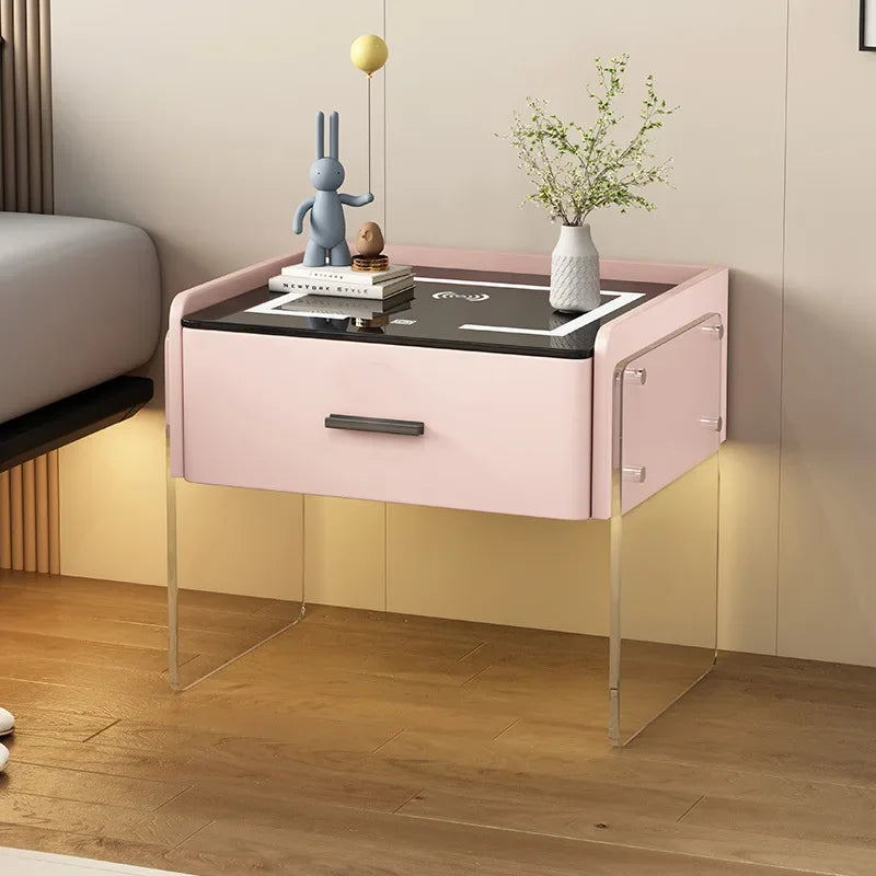 Wireless Charging Bedside Table