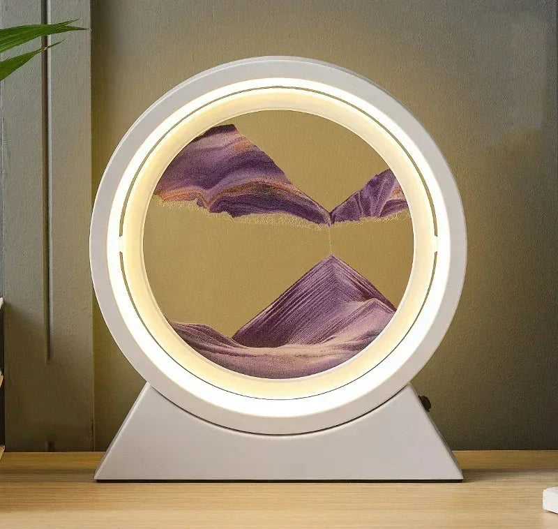 Moving Sand Art Lamp