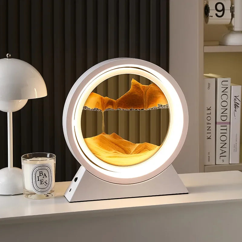 Moving Sand Art Lamp