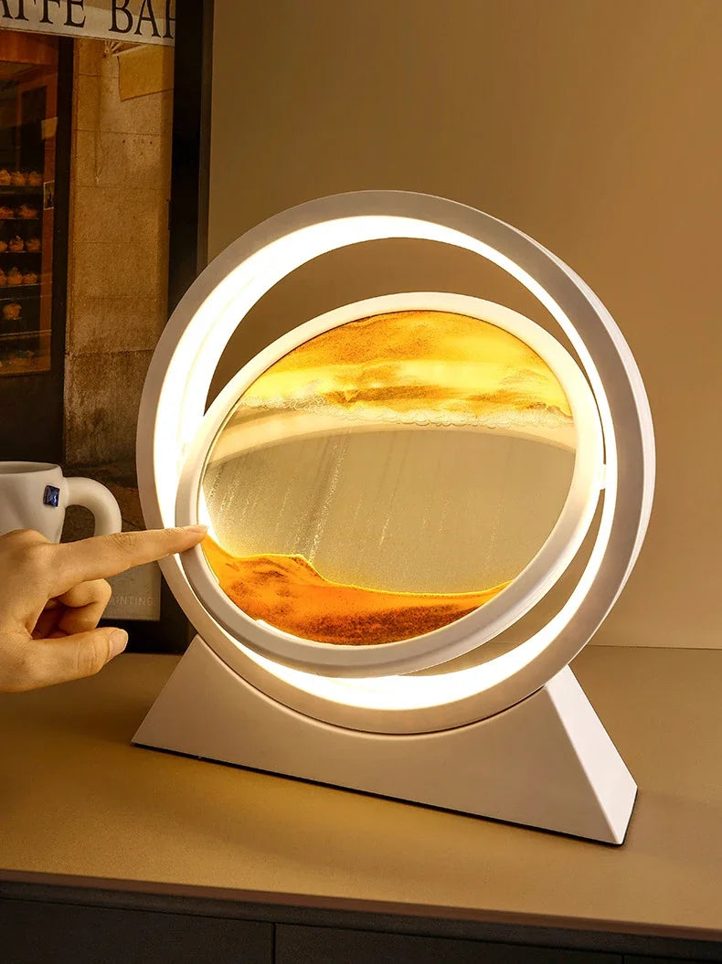 Moving Sand Art Lamp