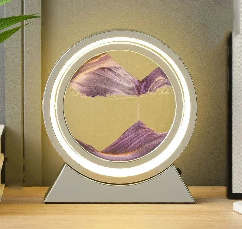Moving Sand Art Lamp