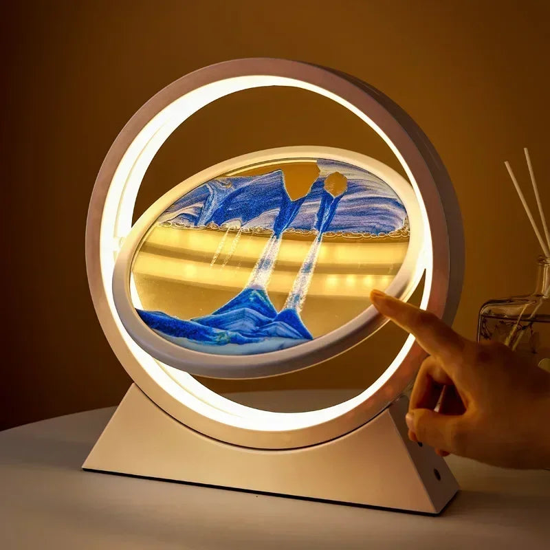 Moving Sand Art Lamp