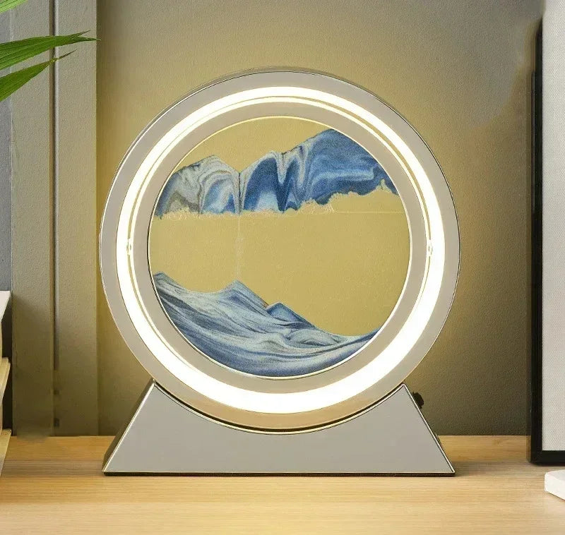 Moving Sand Art Lamp
