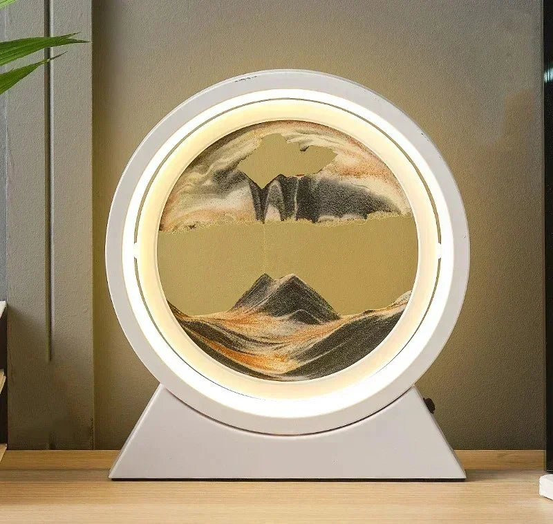 Moving Sand Art Lamp