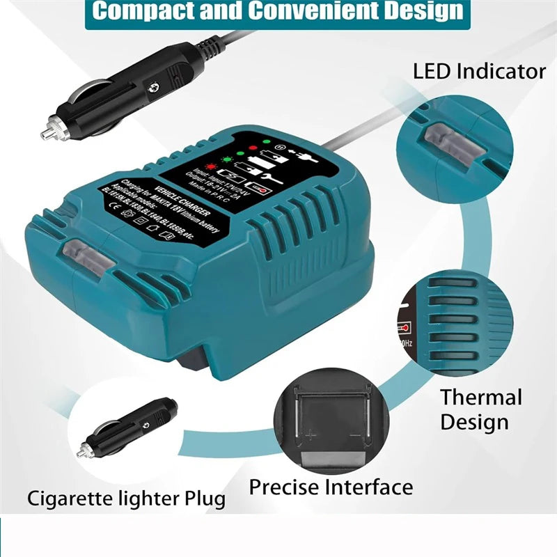 Drill Battery Car Charger
