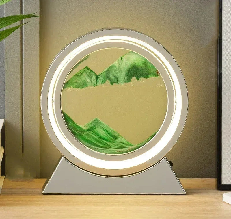 Moving Sand Art Lamp