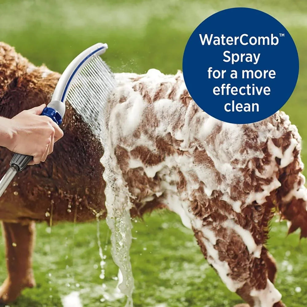 2-in-1 Pet Shower & Massage Brush