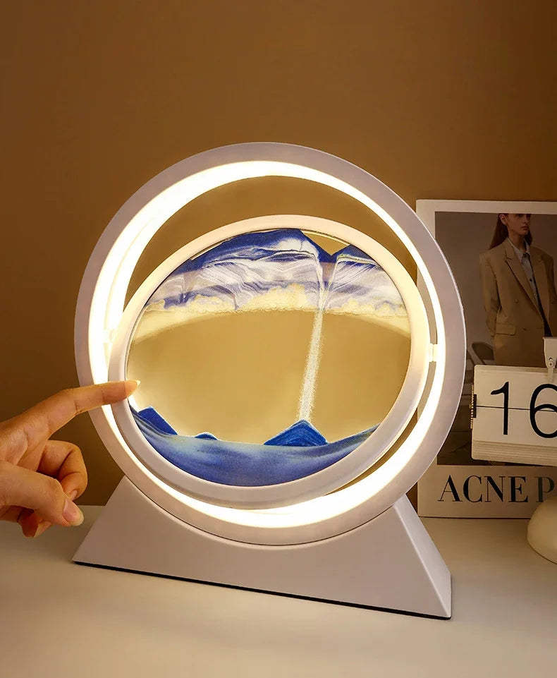 Moving Sand Art Lamp