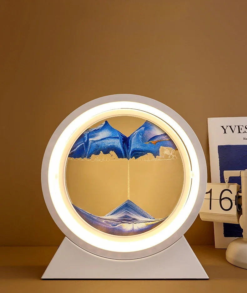 Moving Sand Art Lamp