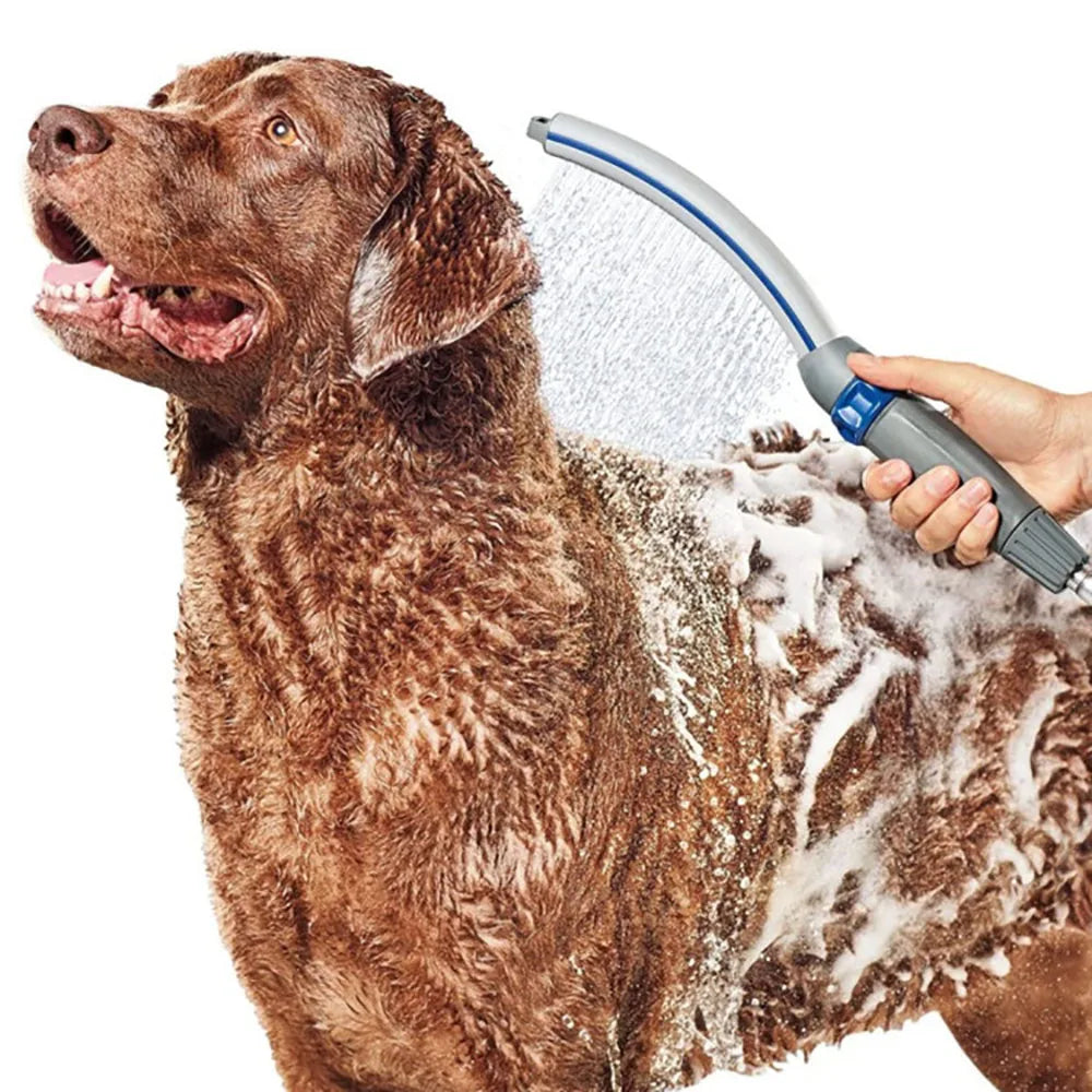 2-in-1 Pet Shower & Massage Brush