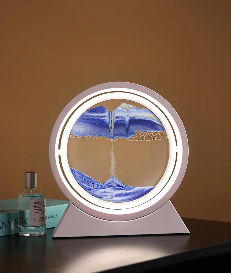 Moving Sand Art Lamp