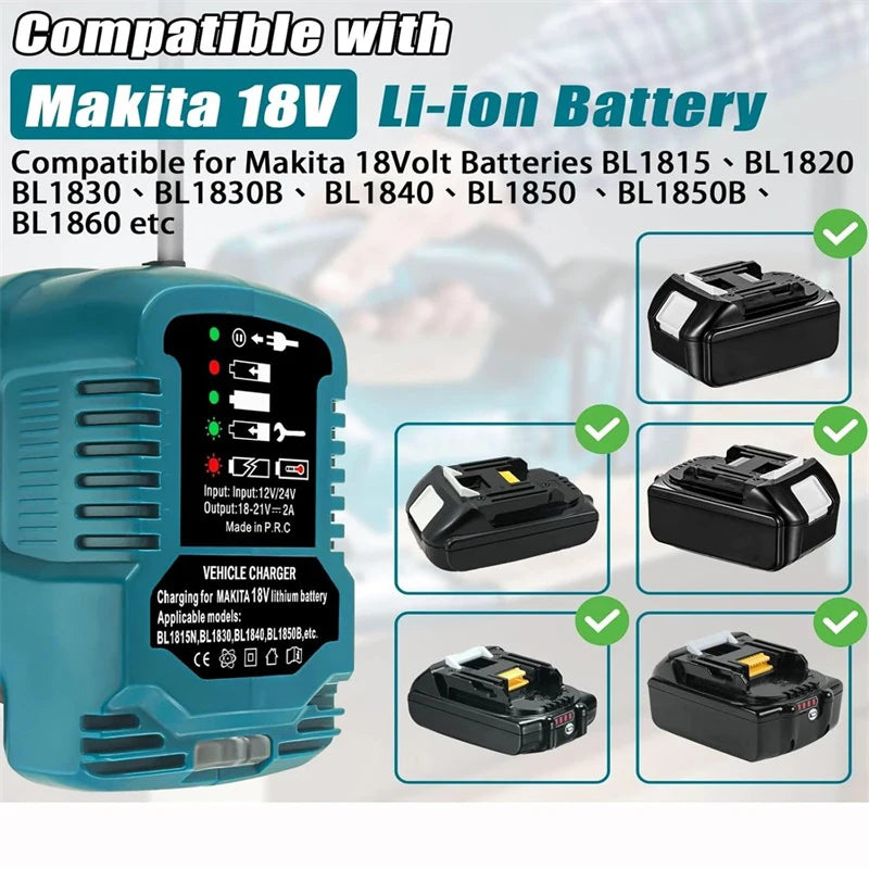 Drill Battery Car Charger