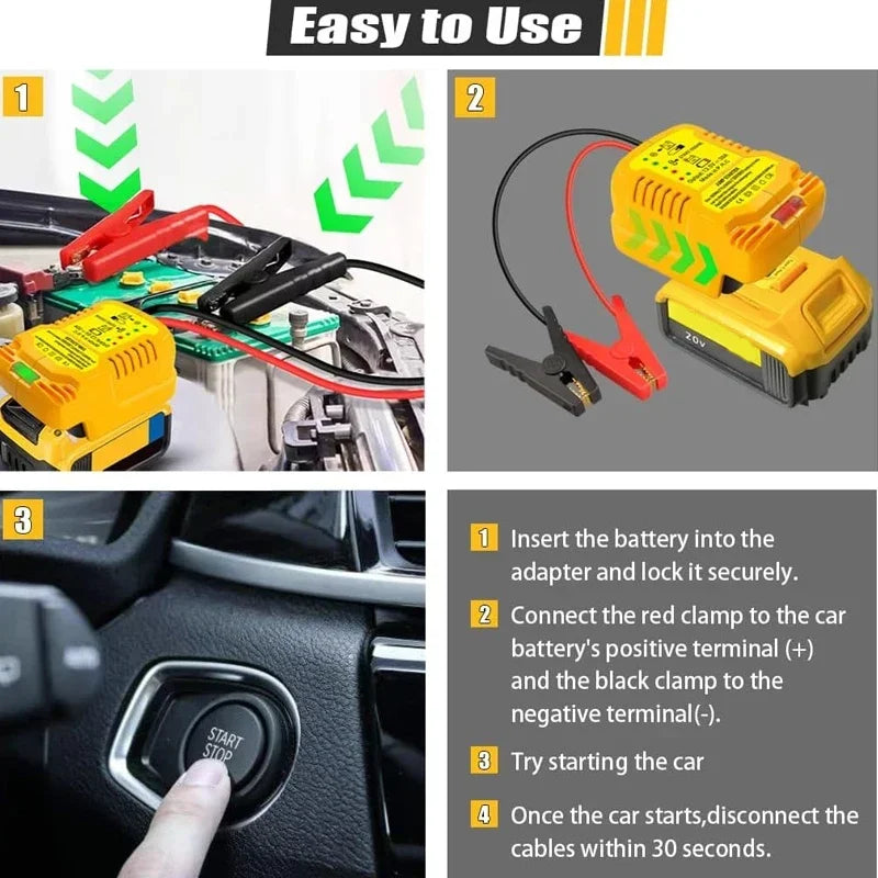 Car Jump Starter Adapter