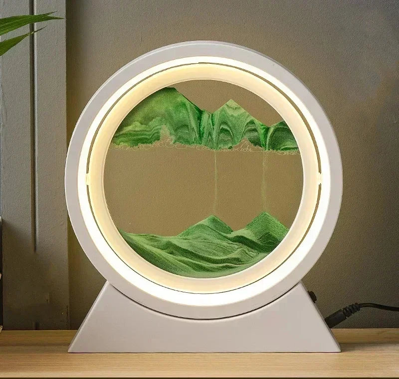 Moving Sand Art Lamp
