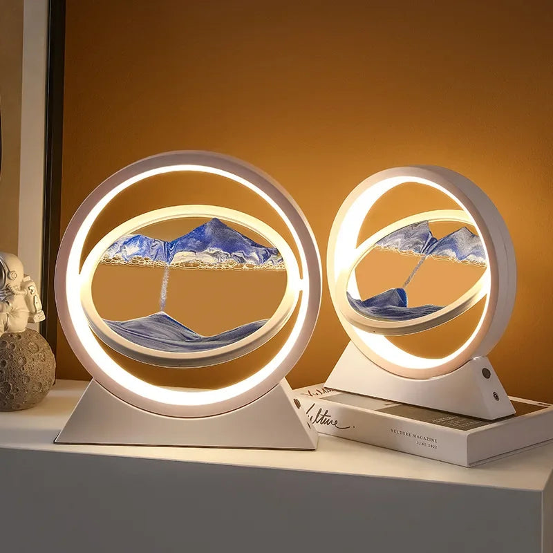 Moving Sand Art Lamp