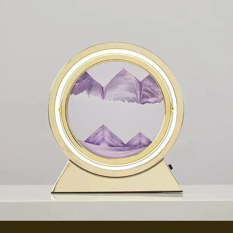Moving Sand Art Lamp