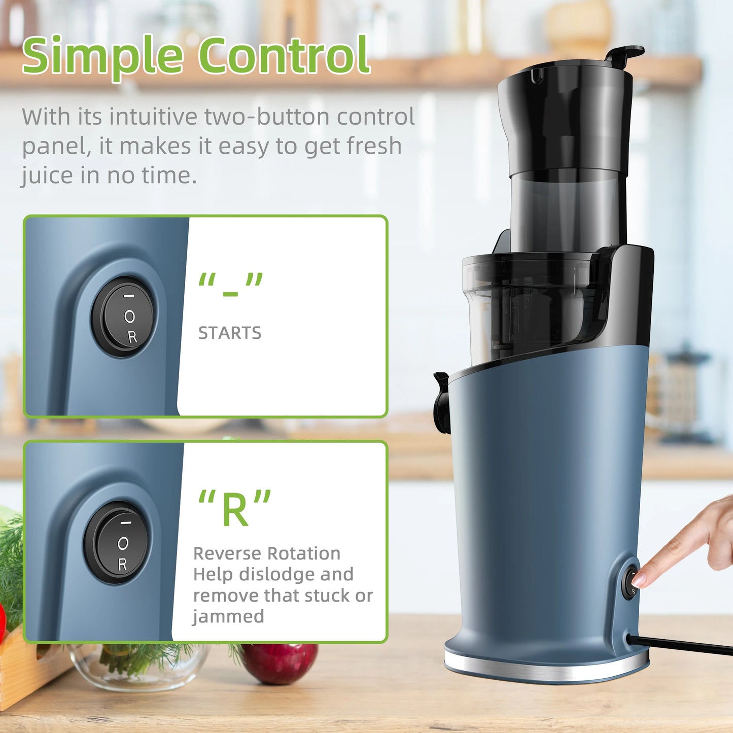 BioloMix Cold Press Juicer