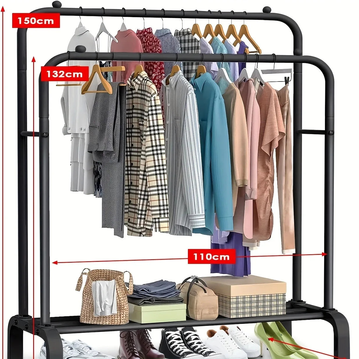 Heavy Duty Clothes Rail