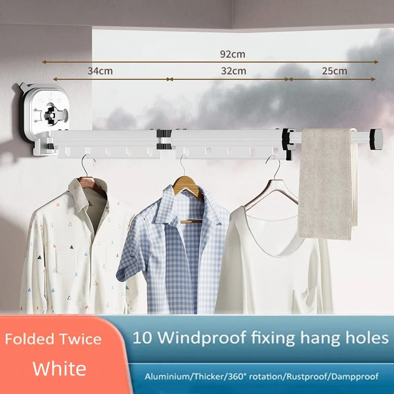 Wall-Mounted Drying Rack