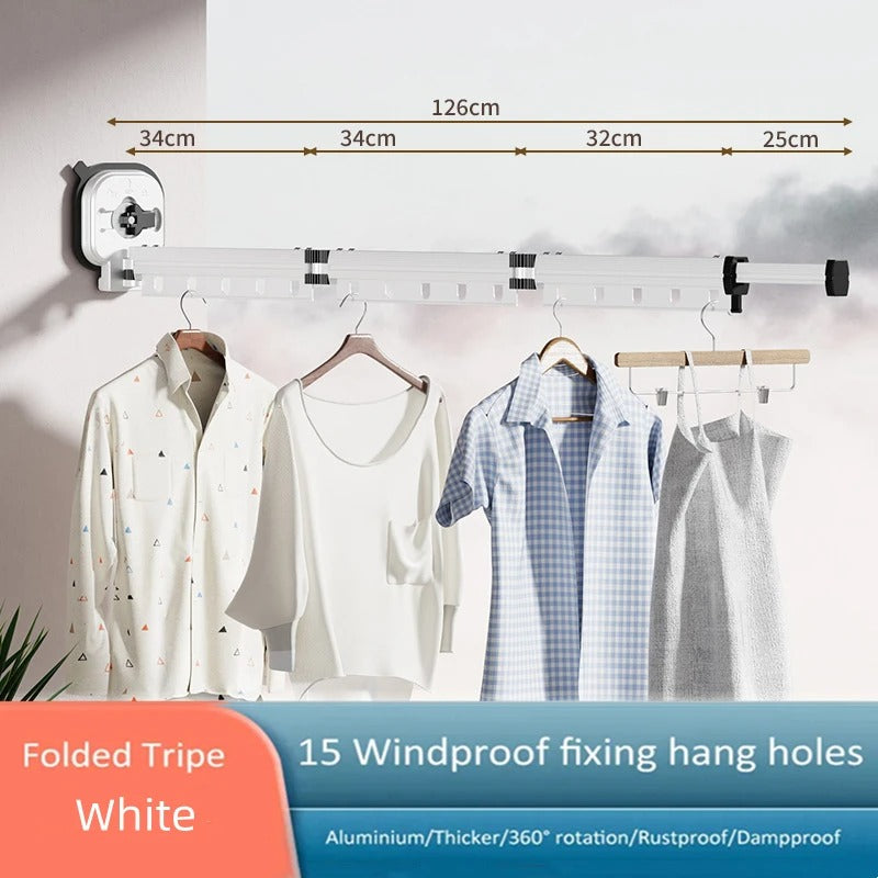 Wall-Mounted Drying Rack