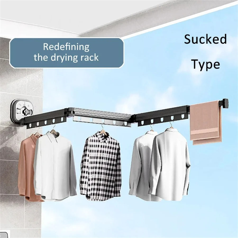 Wall-Mounted Drying Rack