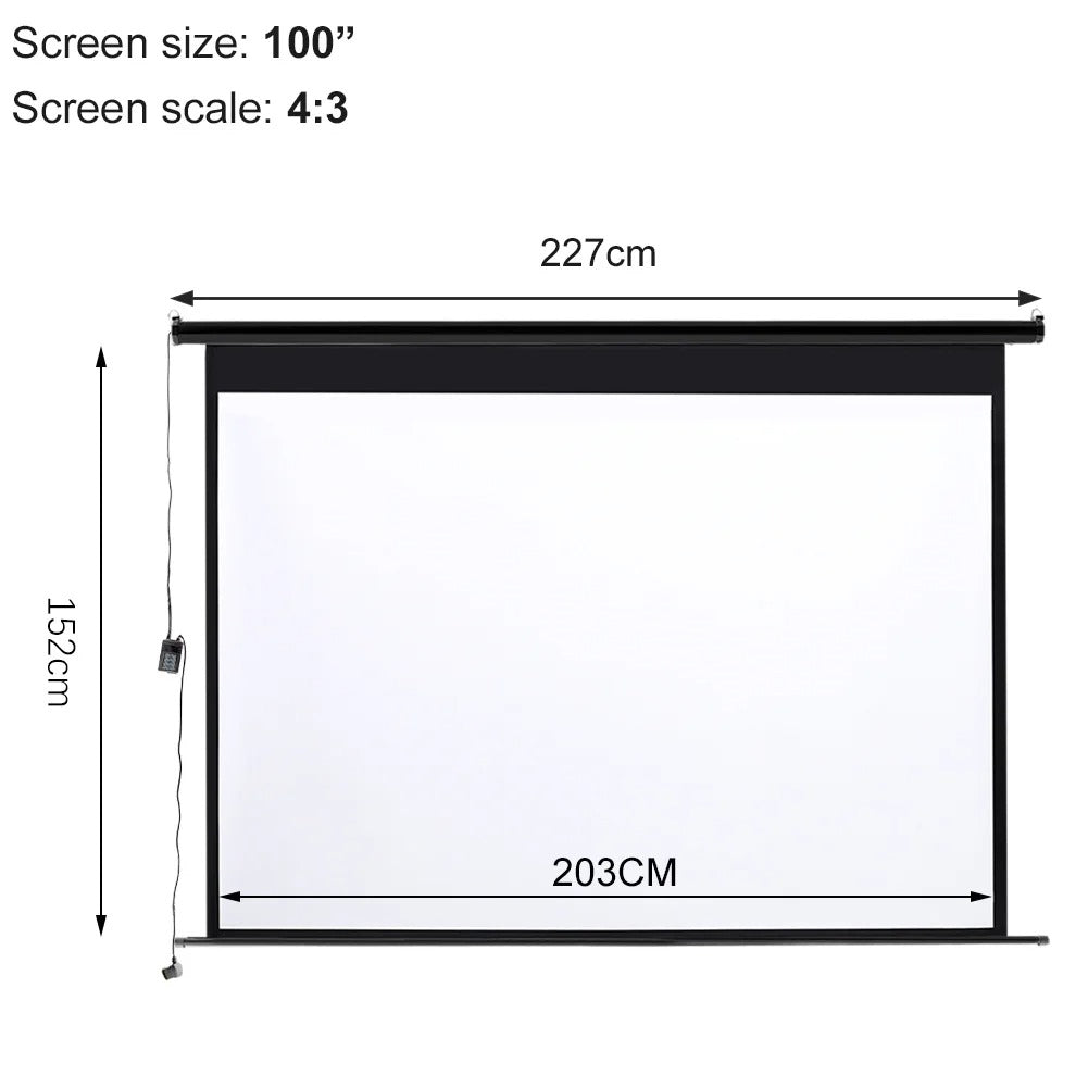 Retractable Projector Screen