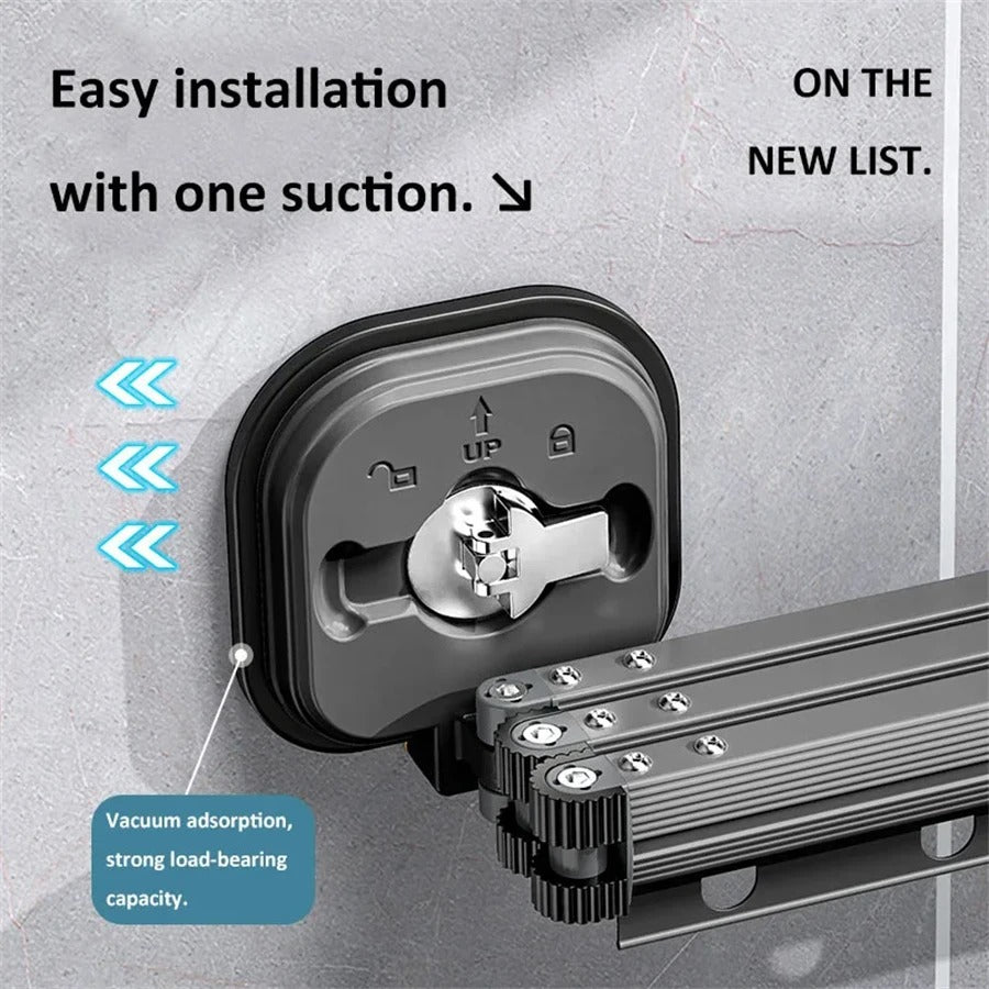 Wall-Mounted Drying Rack