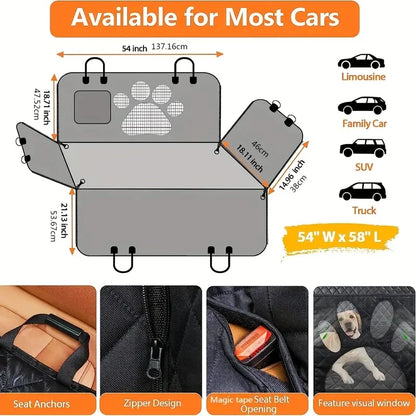 Waterproof Pet Car Hammock