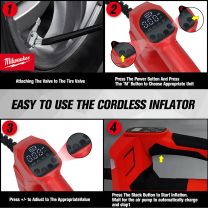 Milwaukee Tire Inflator
