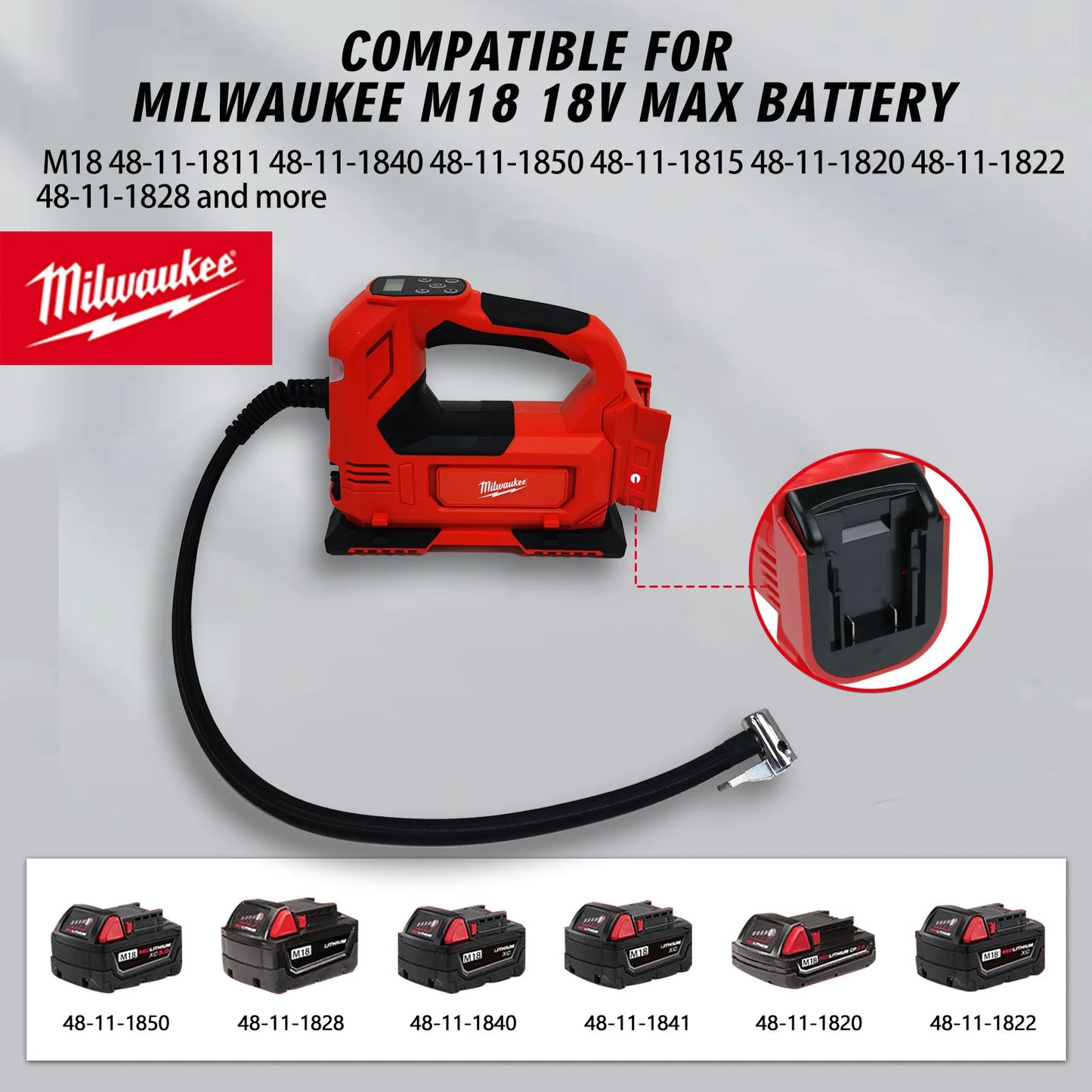 Milwaukee Tire Inflator